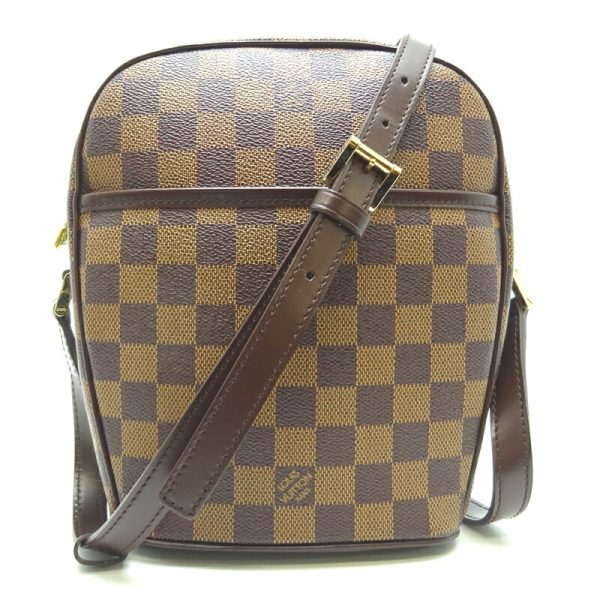 dh65272 1 Louis Vuitton Ipanema PM Damier Ebene Shoulder Bag Brown