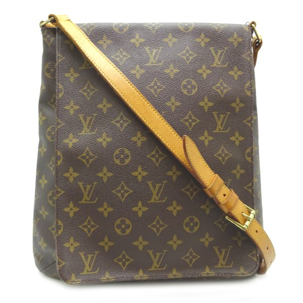 dh65522 1 Louis Vuitton Musette Monogram Shoulder Bag Brown