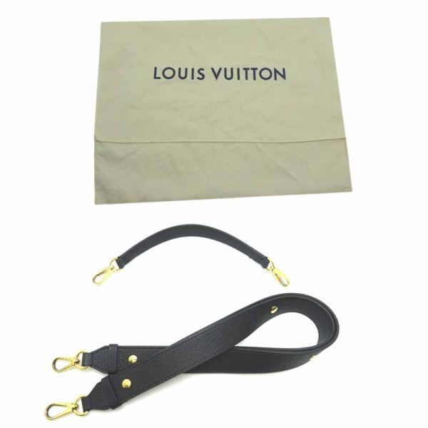 dh65877 9 Louis Vuitton Lock Me Bucket Grain Shoulder Bag Black