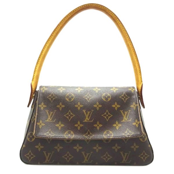 dh65948 1 Louis Vuitton Mini Looping Monogram Shoulder Bag Brown