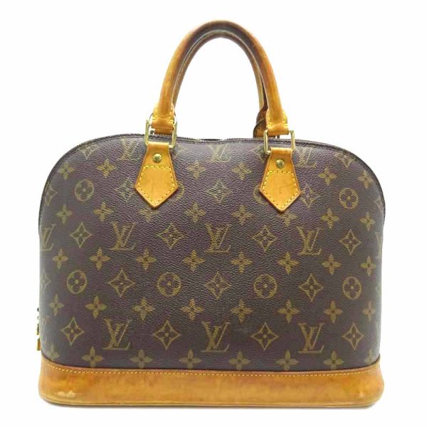 dh66313 1 Louis Vuitton Alma Monogram Handbag Brown