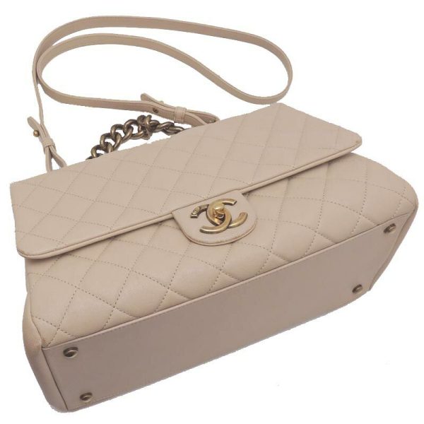 dh66447 3 Chanel Matelasse 30 2Way Calf Shoulder Bag Ivory