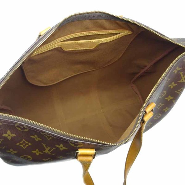 dh66494 6 Louis Vuitton Flannery 45 Monogram Shoulder Bag Brown