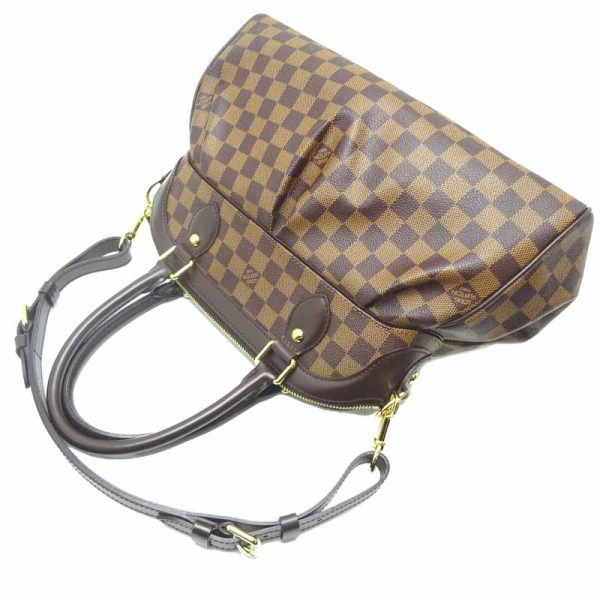 dh66963 4 Louis Vuitton Trevi PM Damier Ebene Handbag Brown