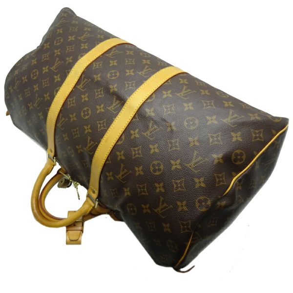 dh66969 3 Louis Vuitton Keepall 50 Monogram Bag Brown