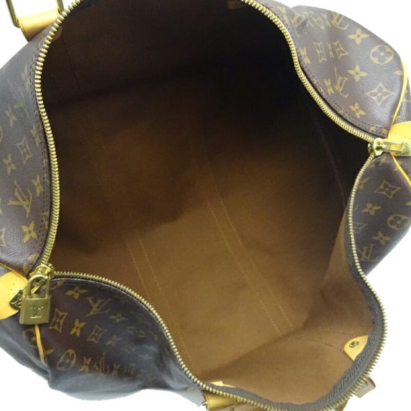 dh66969 6 Louis Vuitton Keepall 50 Monogram Bag Brown