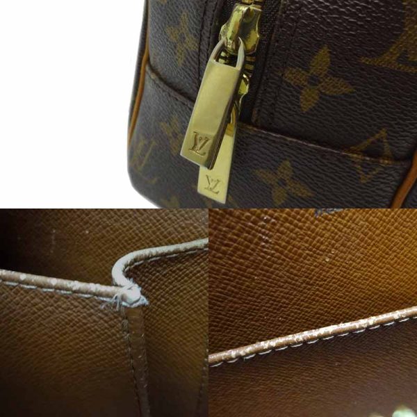 dh67002 8 Louis Vuitton Cite MM Monogram Shoulder Bag Brown