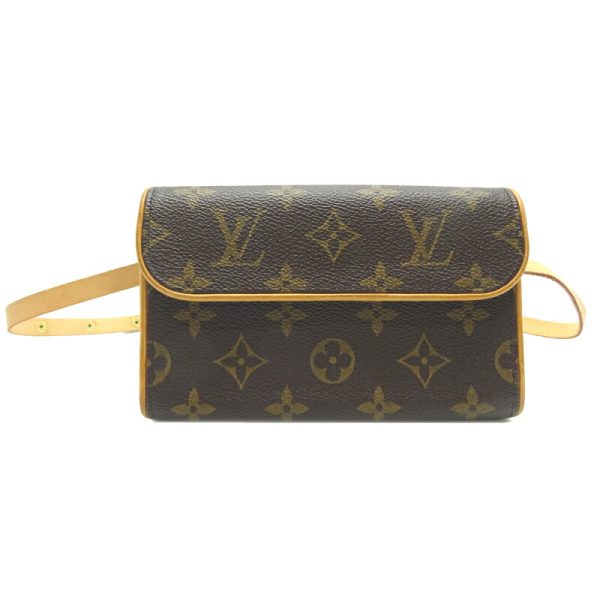 dh67006 1 Louis Vuitton Pochette Florentine Monogram Waist Bag Brown