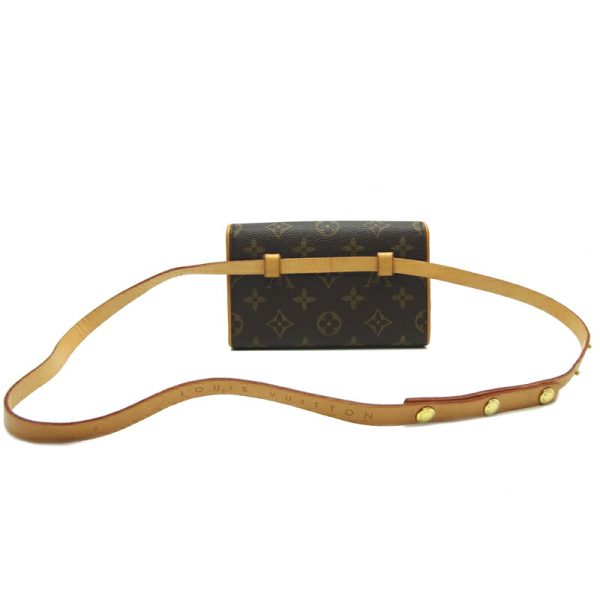 dh67006 3 Louis Vuitton Pochette Florentine Monogram Waist Bag Brown