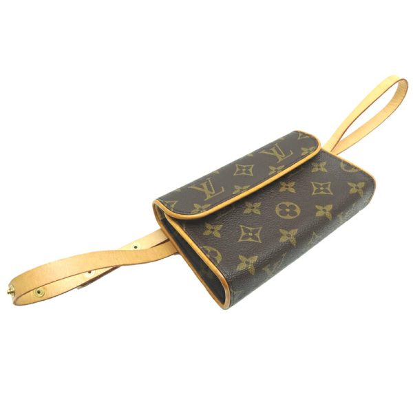 dh67006 5 Louis Vuitton Pochette Florentine Monogram Waist Bag Brown