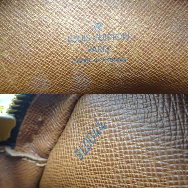 dh67266 7 Louis Vuitton Danube Monogram Shoulder Bag Brown