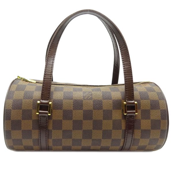 dh67317 1 Louis Vuitton Papillon PM Damier Ebene Handbag Brown