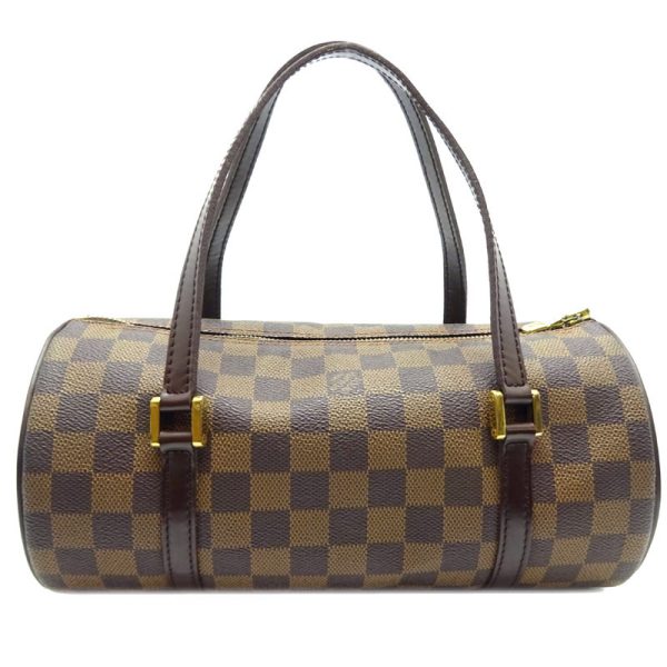 dh67317 2 Louis Vuitton Papillon PM Damier Ebene Handbag Brown