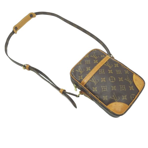 dh67339 3 Louis Vuitton Danube Monogram Shoulder Bag Brown