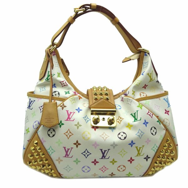 dh67355 1 Louis Vuitton Chrissy MM Monogram Multicolor Handbag Bronze