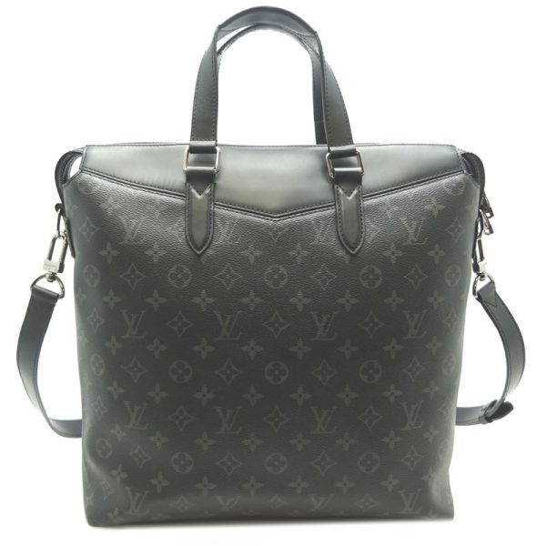 dh67623 2 Louis Vuitton Explorer Monogram Eclipse Tote Bag Black