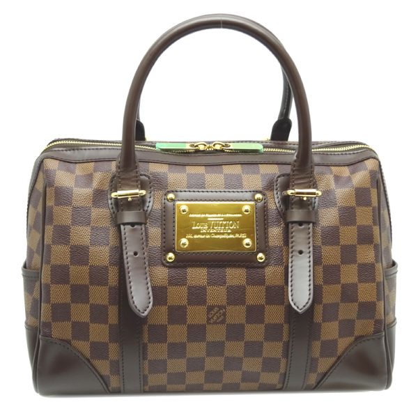 dh67981 1 Louis Vuitton Berkley Damier Ebene Handbag Brown