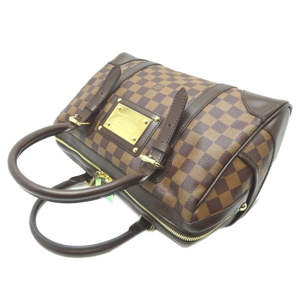 dh67981 4 Louis Vuitton Berkley Damier Ebene Handbag Brown