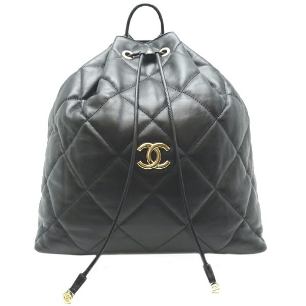 dh67987 1 Chanel Drawing Backpack Daypack Black