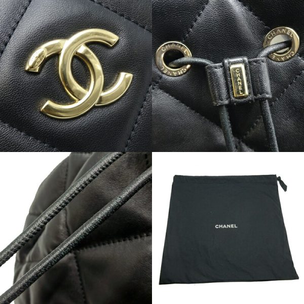 dh67987 9 Chanel Drawing Backpack Daypack Black