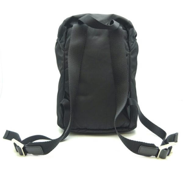 dh68119 3 Prada Nylon Backpack Black