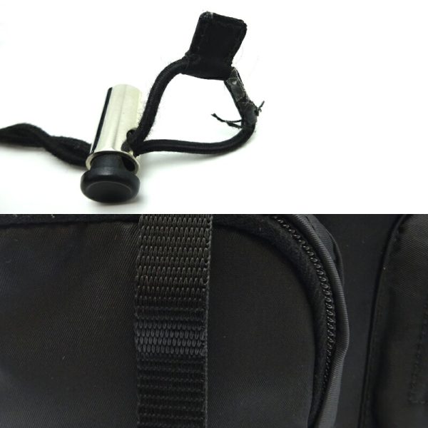 dh68119 8 Prada Nylon Backpack Black