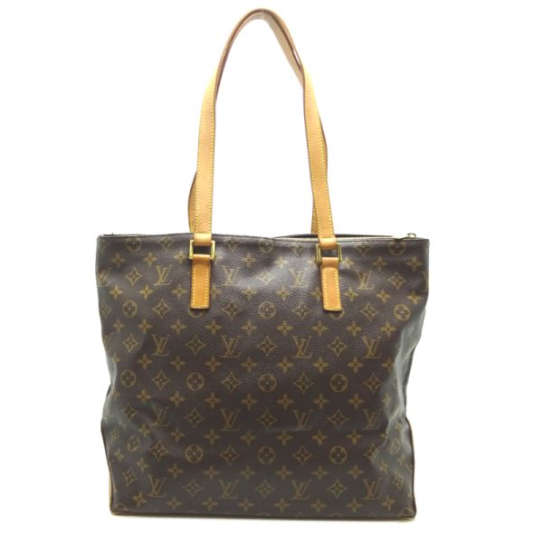 dh68192 2 Louis Vuitton Cabamezzo Monogram Tote Bag Brown