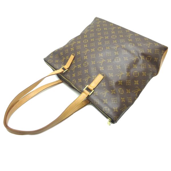 dh68192 4 Louis Vuitton Cabamezzo Monogram Tote Bag Brown