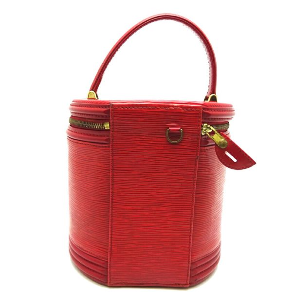 dh68462 2 Louis Vuitton Cannes Epi Handbag Red