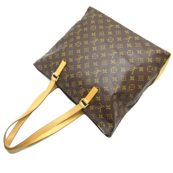 dh68485 4 Louis Vuitton Cabamezzo Monogram Tote Bag Brown