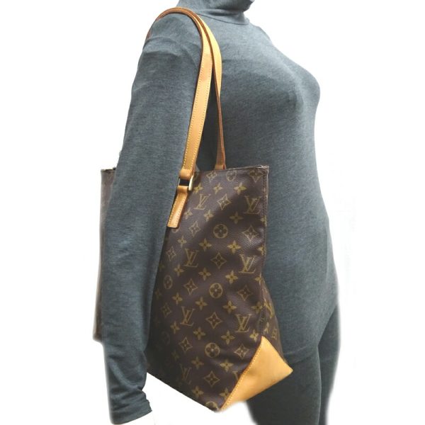 dh68485 8 Louis Vuitton Cabamezzo Monogram Tote Bag Brown