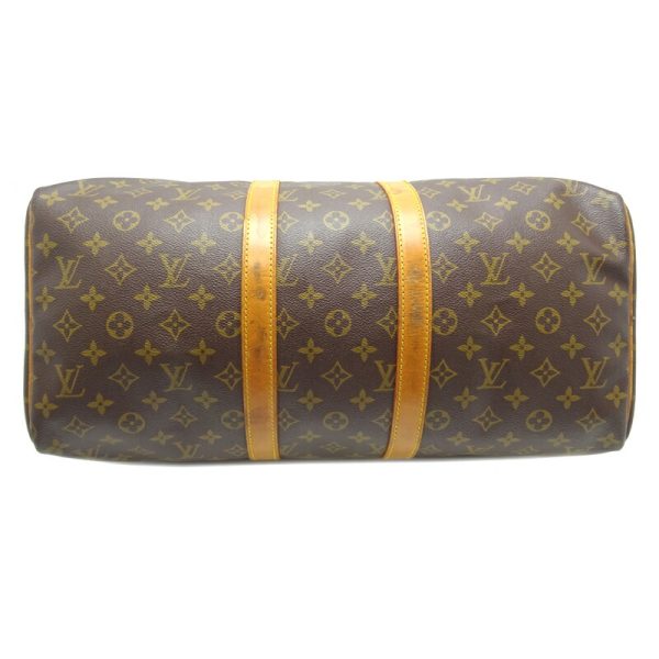 dh68627 5 Louis Vuitton Keepall 45 Monogram Bag Brown