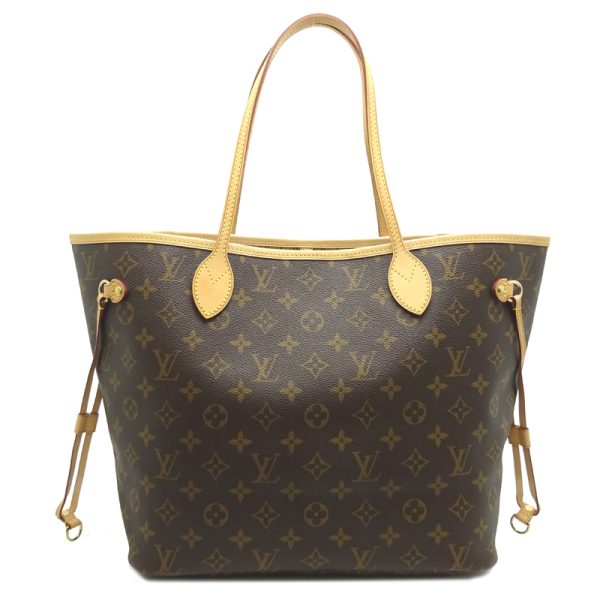 dh68631 1 Louis Vuitton Neverfull MM Monogram Tote Bag Brown