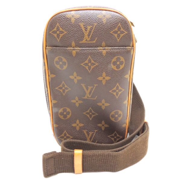 dh68774 01 Louis Vuitton Pochette Ganju Monogram Shoulder Bag Brown