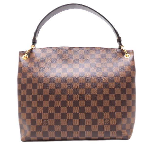 dh68777 02 Louis Vuitton Damier Graceful Pm Shoulder Bag Brown