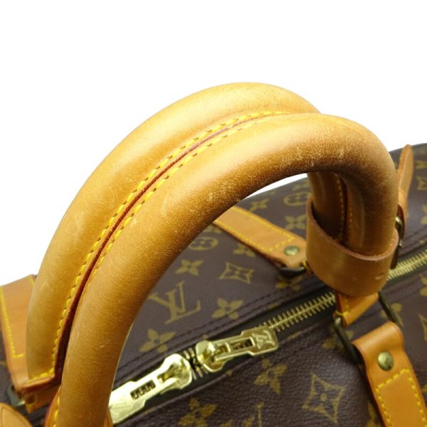 dh68801 5 Louis Vuitton Keepall 60 Monogram Bag Brown