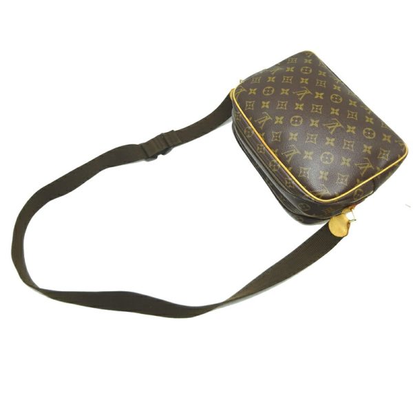 dh69011 4 Louis Vuitton Reporter Pm Monogram Shoulder Bag Brown