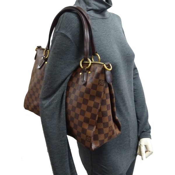 dh69155 8 Louis Vuitton Rimington Damier Ebene Handbag Brown