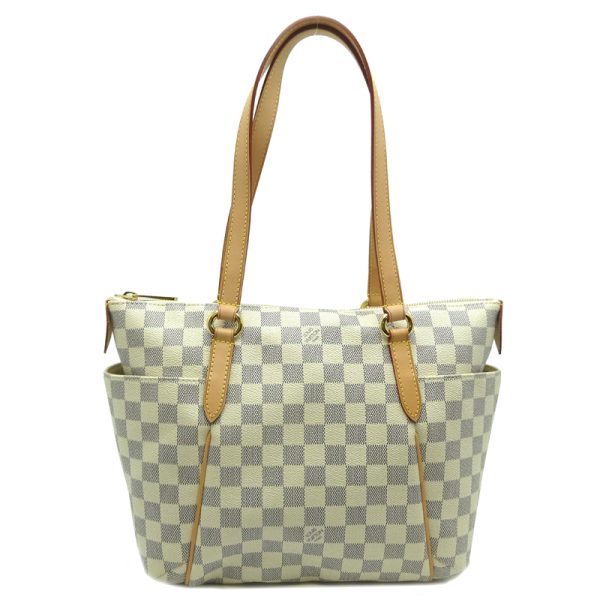 dh69183 1 Louis Vuitton Totally Pm Damier Azur Tote Bag White