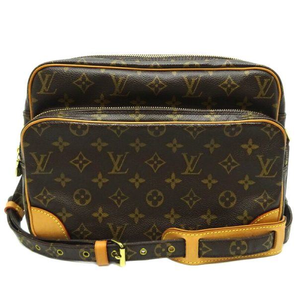 dh69201 01 Louis Vuitton Nile Monogram Shoulder Bag Brown