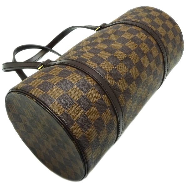 dh69203 03 Louis Vuitton Papillon 30 Damier Ebene Bag Brown