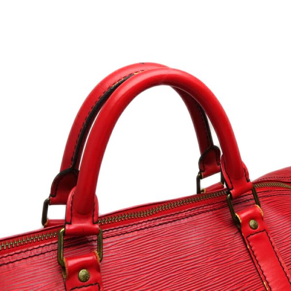 dh69205 06 Louis Vuitton Keepall 60 Epi Bag Red