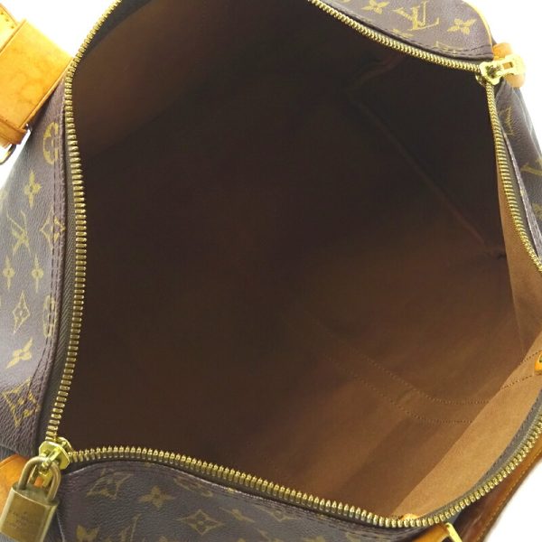 dh69207 05 Louis Vuitton Keepall 45 Monogram Bag Brown