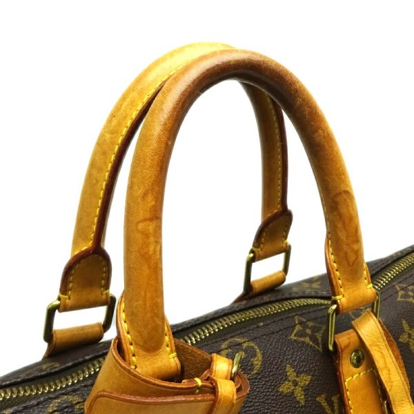 dh69207 06 Louis Vuitton Keepall 45 Monogram Bag Brown