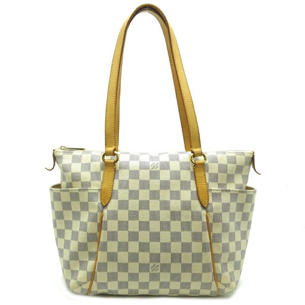 dh69418 1 Louis Vuitton Totally Pm Damier Azur Tote Bag White