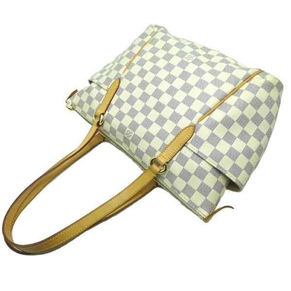 dh69418 4 Louis Vuitton Totally Pm Damier Azur Tote Bag White