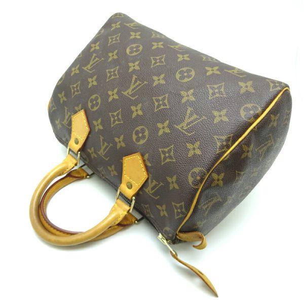 dh69558 4 Louis Vuitton Speedy 25 Monogram Handbag Brown