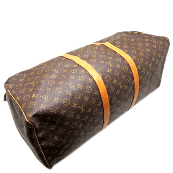 dh69589 03 Louis Vuitton Keepall 60 Monogram Bag Brown