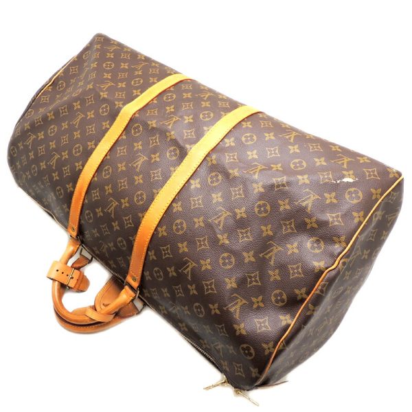 dh69589 04 Louis Vuitton Keepall 60 Monogram Bag Brown