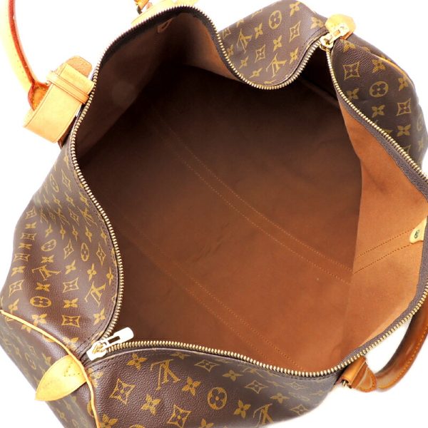 dh69589 06 Louis Vuitton Keepall 60 Monogram Bag Brown